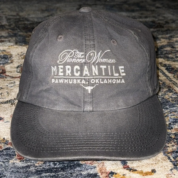 The Pioneer Woman Mercantile Pawhuska, OK Gray Cap/Hat - Picture 3 of 10
